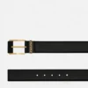 Ceinture en cuir Greca  4 cm