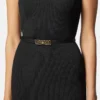 Ceinture en cuir Greca Goddess 1,5 cm
