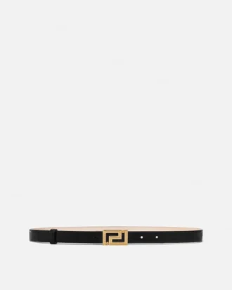 Ceinture en cuir Greca Goddess 2 cm