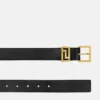 Ceinture en cuir Greca Goddess 3 cm