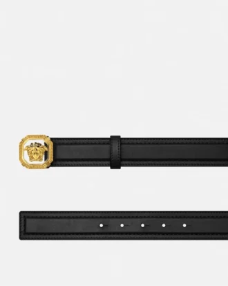 Ceinture en cuir La Medusa 3,5 cm
