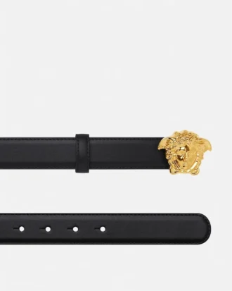 Ceinture en cuir La Medusa 3 cm