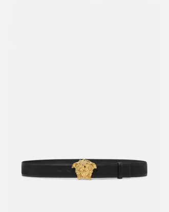 Ceinture en cuir La Medusa 4 cm
