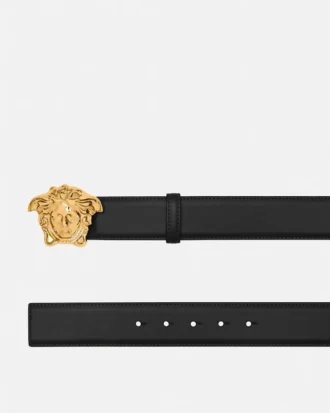 Ceinture en cuir La Medusa 4 cm