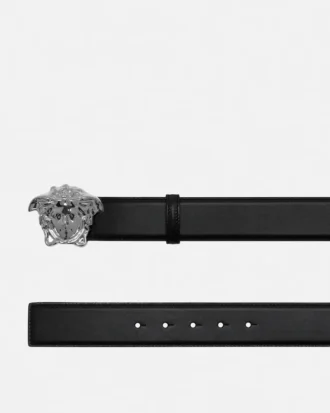 Ceinture en cuir La Medusa 4 cm
