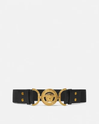 Ceinture en cuir Medusa 95 4 cm