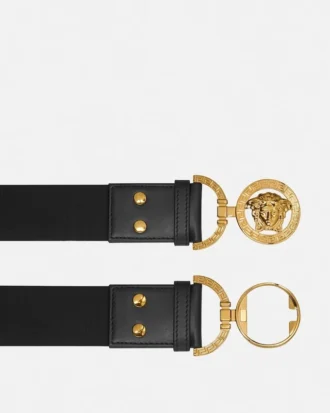 Ceinture en cuir Medusa 95 4 cm