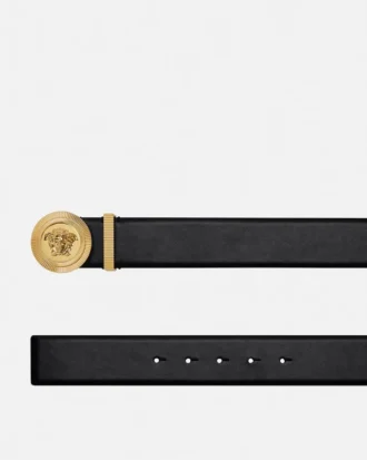 Ceinture en cuir Medusa Biggie 4 cm