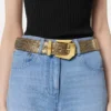 Ceinture en maille métallique Medusa Heritage 4 cm Ceinture en maille métallique Medusa Heritage 4 cm