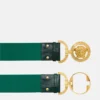 Ceinture Medusa 95 effet croco  6 cm