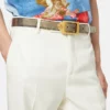 Ceinture Medusa Biggie effet lézard 3 cm Ceinture Medusa Biggie effet lézard 3 cm