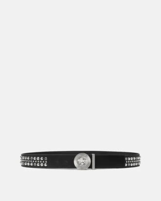 Ceinture Medusa Biggie embellie 4 cm