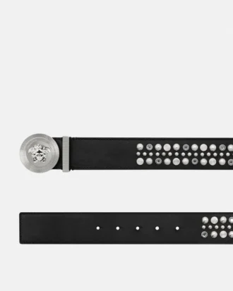 Ceinture Medusa Biggie embellie 4 cm