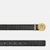 Ceinture Medusa Biggie embellie effet croco 3 cm Ceinture Medusa Biggie embellie effet croco 3 cm