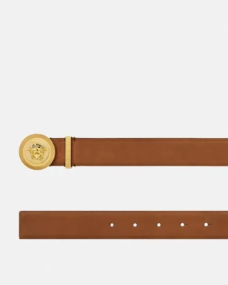 Ceinture Medusa Biggie Nabuck 3 cm