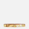 Ceinture réversible Barocco La Medusa 3 cm