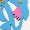 Charm en cuir de poisson
