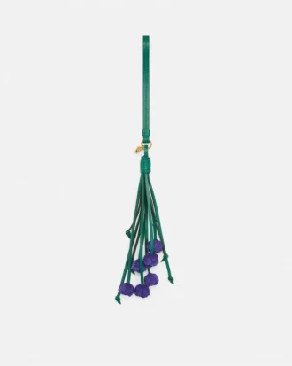 Charm en cuir Viola