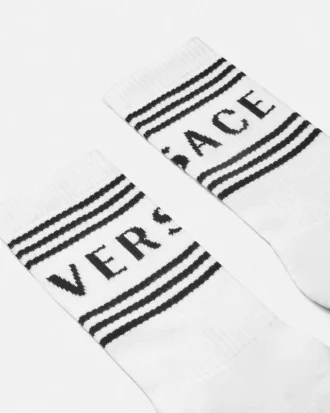 Chaussettes en coton côtelé