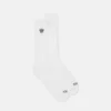 Chaussettes en coton côtelé brodées Chaussettes en coton côtelé brodées