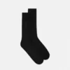 Chaussettes en coton côtelé brodées Chaussettes en coton côtelé brodées