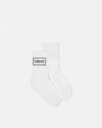 Chaussettes en coton côtelées Jacquard pour enfants