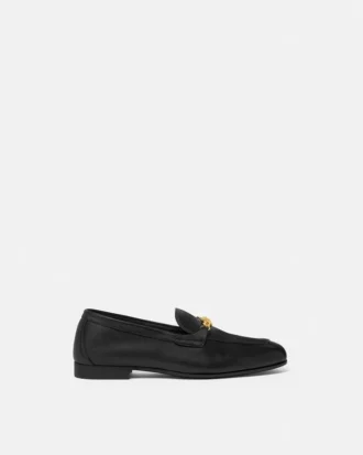 Chaussons en cuir Medusa