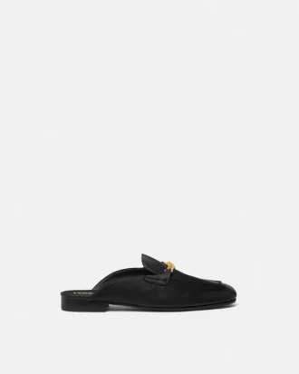 Chaussons en cuir Medusa