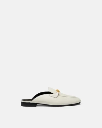 Chaussons en cuir Medusa
