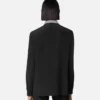Chemise ajustée en crêpe de soie cristallisé Chemise ajustée en crêpe de soie cristallisé