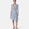 Chemise ajustée en crêpe Underwater Barocco Chemise ajustée en crêpe Underwater Barocco
