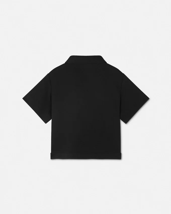 Chemise bébé imprimée à coutures milanaises Chemise bébé imprimée à coutures milanaises