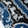 Chemise classique en twill de soie imprimé