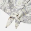Chemise courte imprimée en twill de soie pour enfants Chemise courte imprimée en twill de soie pour enfants