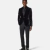 Chemise de soirée en soie mélangée dévorée python