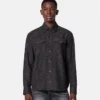 Chemise en denim chambray jacquard Barocco Chemise en denim chambray jacquard Barocco
