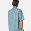 Chemise en denim chambray jacquard Barocco Chemise en denim chambray jacquard Barocco