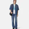 Chemise en denim Medusa Biggie