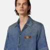 Chemise en denim Medusa Biggie
