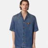 Chemise en denim Medusa Biggie