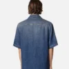 Chemise en denim Medusa Biggie