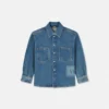 Chemise en denim pour enfant avec logo vintage des années 90