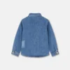 Chemise en denim pour enfant avec logo vintage des années 90 Chemise en denim pour enfant avec logo vintage des années 90