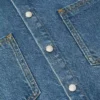 Chemise en denim pour enfant avec logo vintage des années 90