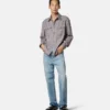 Chemise en flanelle de laine à carreaux Chemise en flanelle de laine à carreaux