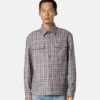 Chemise en flanelle de laine à carreaux Chemise en flanelle de laine à carreaux