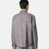 Chemise en flanelle de laine à carreaux Chemise en flanelle de laine à carreaux