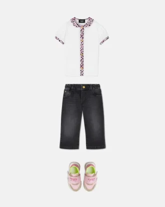 Chemise en jersey de coton imprimé pour enfants