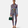 Chemise en jersey de viscose imprimé Chemise en jersey de viscose imprimé