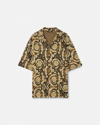 Chemise en jersey jacquard Barocco